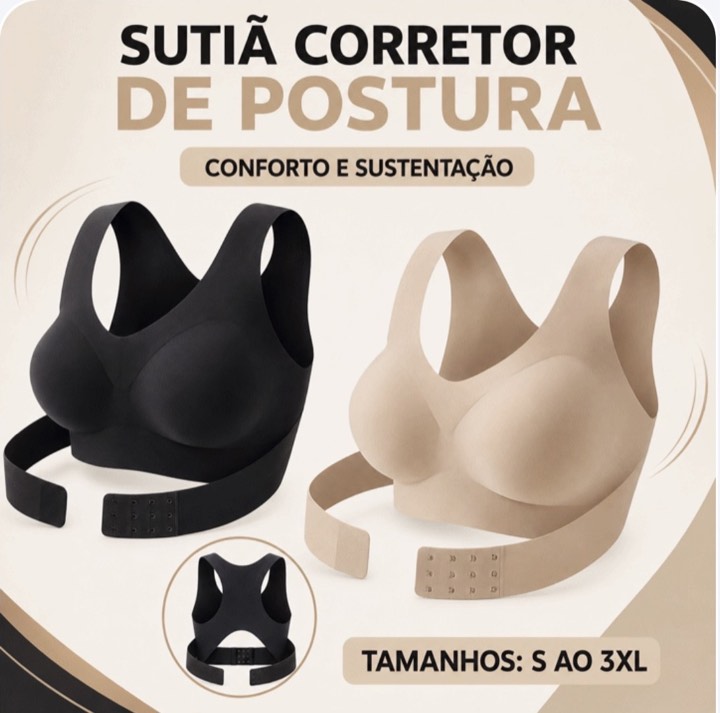 Sutiã Corretor de Postura